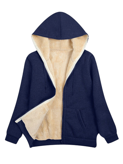 Dames Zip-Up Jas Comfortabel en Waterdicht voor Dagelijks Gebruik