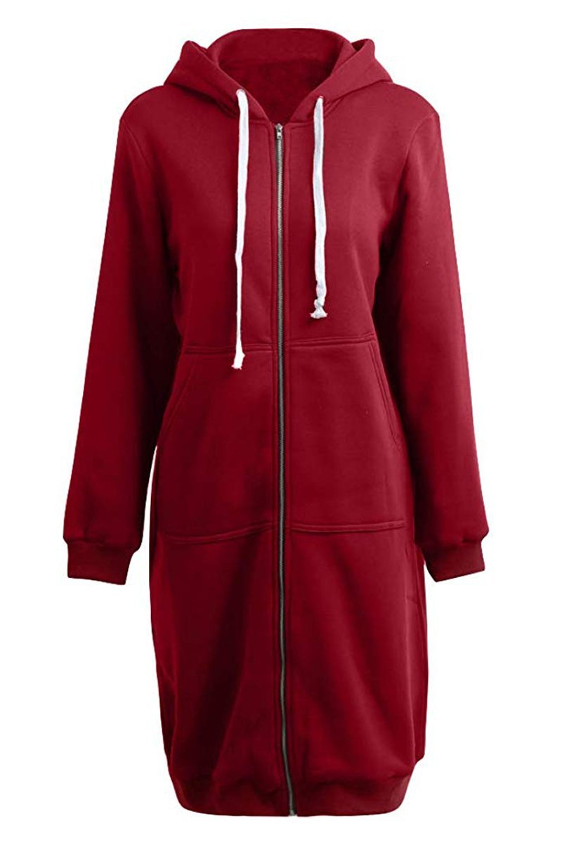 Softshell Felpa met Capuchon Lange Rits