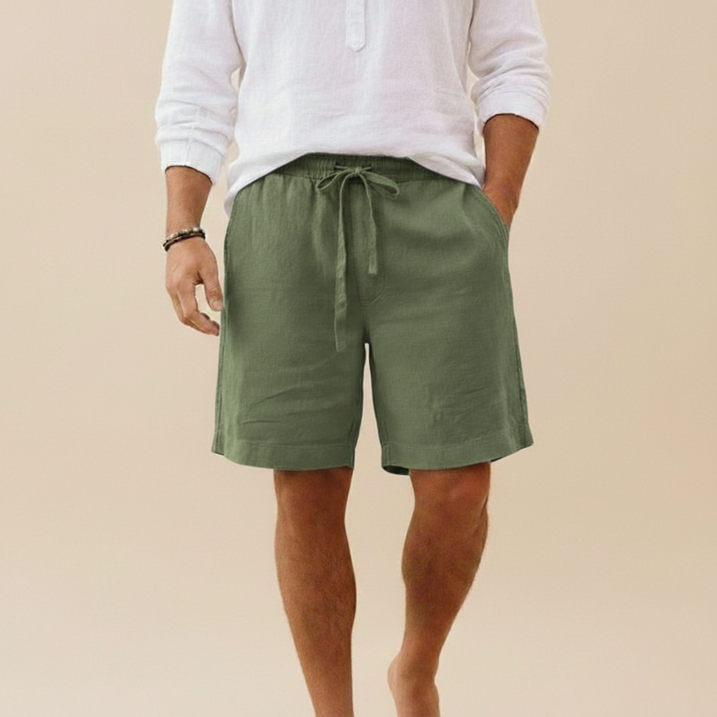 Korte broek Zomer Relaxte Fit Mannen