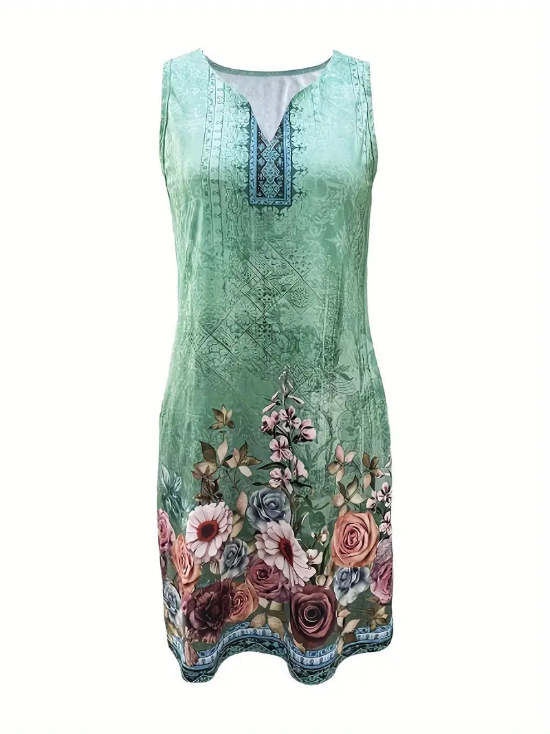 Mouwloze Jurk voor Vrouw Lente Zomer Collectie