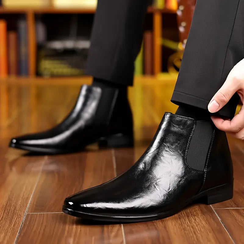 Elegante Leren Laarzen voor Mannen - StudioMarella