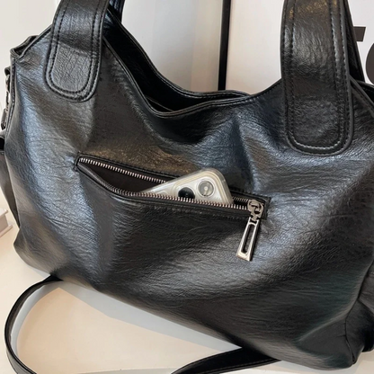 Schoudertas Reid Leren Shoulder Bag