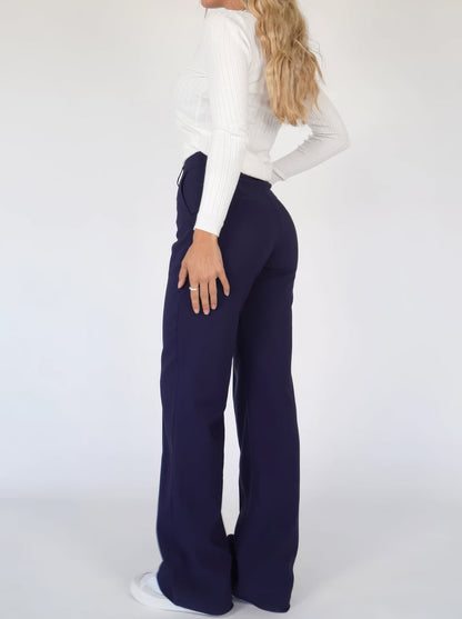 Dames Broek Wijd Comfortabel Kreukvrij Zomerbroek