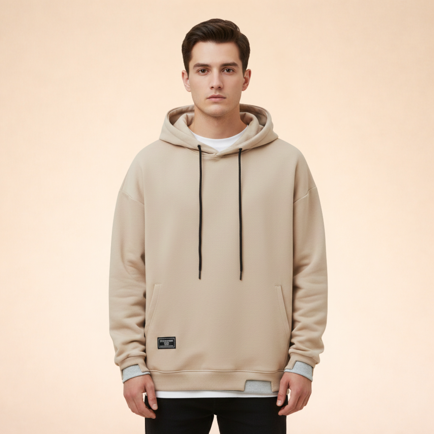Hoodie Heren Klassiek Comfortabel Zacht