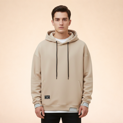 Hoodie Heren Klassiek Comfortabel Zacht