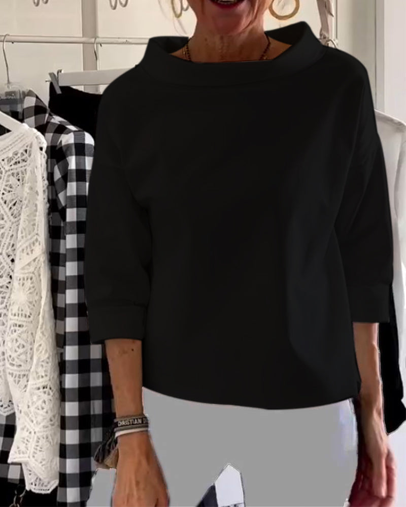 Elegante Vrouwentop van Luchtige Stof voor Feestelijke Gelegenheden