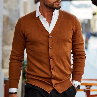 Heren Vest Klassiek Effen V-Hals Design