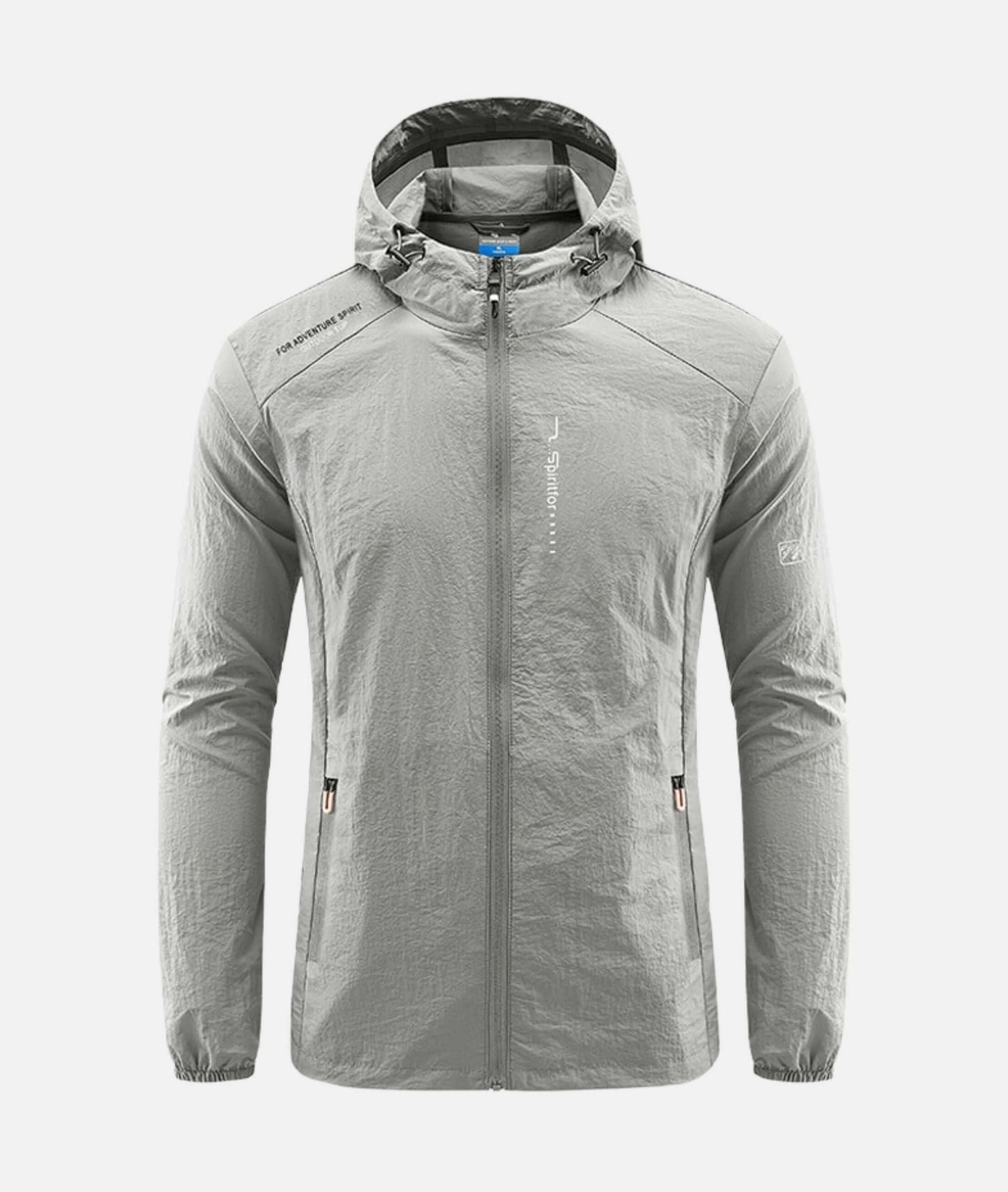 Lichte Herenjas met Capuchon - Waterdichte Zomerjas Polyester