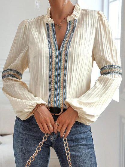 Dames Top Lange Mouwen Zomer Jurk Model