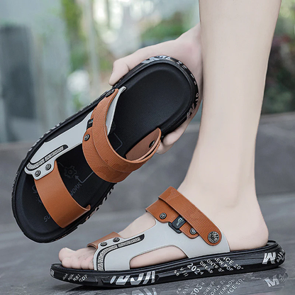 Elegante Lederen Sandalen voor Dames