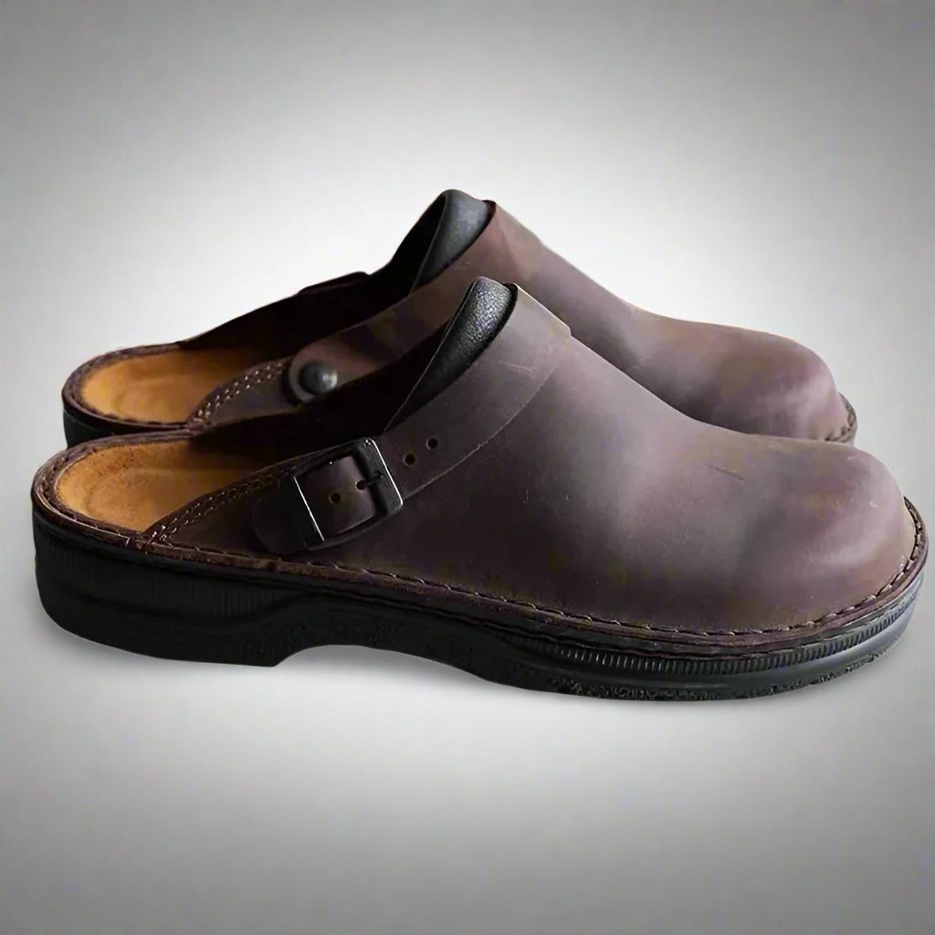 Clogs Unisex Suède Comfortabele Verstelbare Sluiting