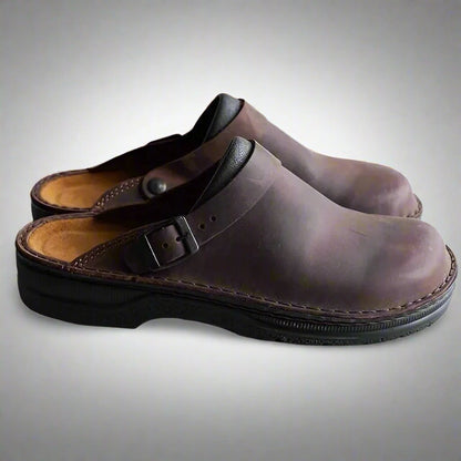 Clogs Unisex Suède Comfortabele Verstelbare Sluiting