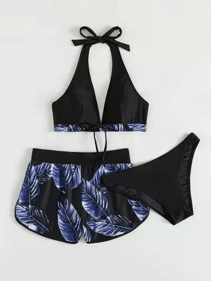 Bikini Set Zonnebaden Short en Top Dame