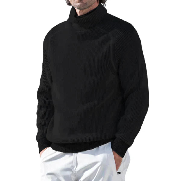 Heren coltrui Warm en Stijlvol Ribstructuur Wintercollectie