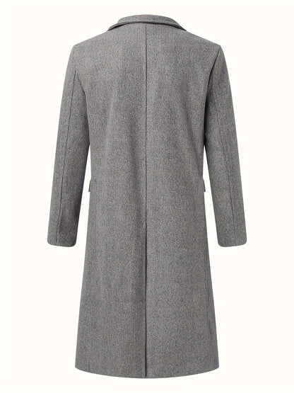 Heren Trenchcoat Waterdicht Zakelijk Elegant Winterjas