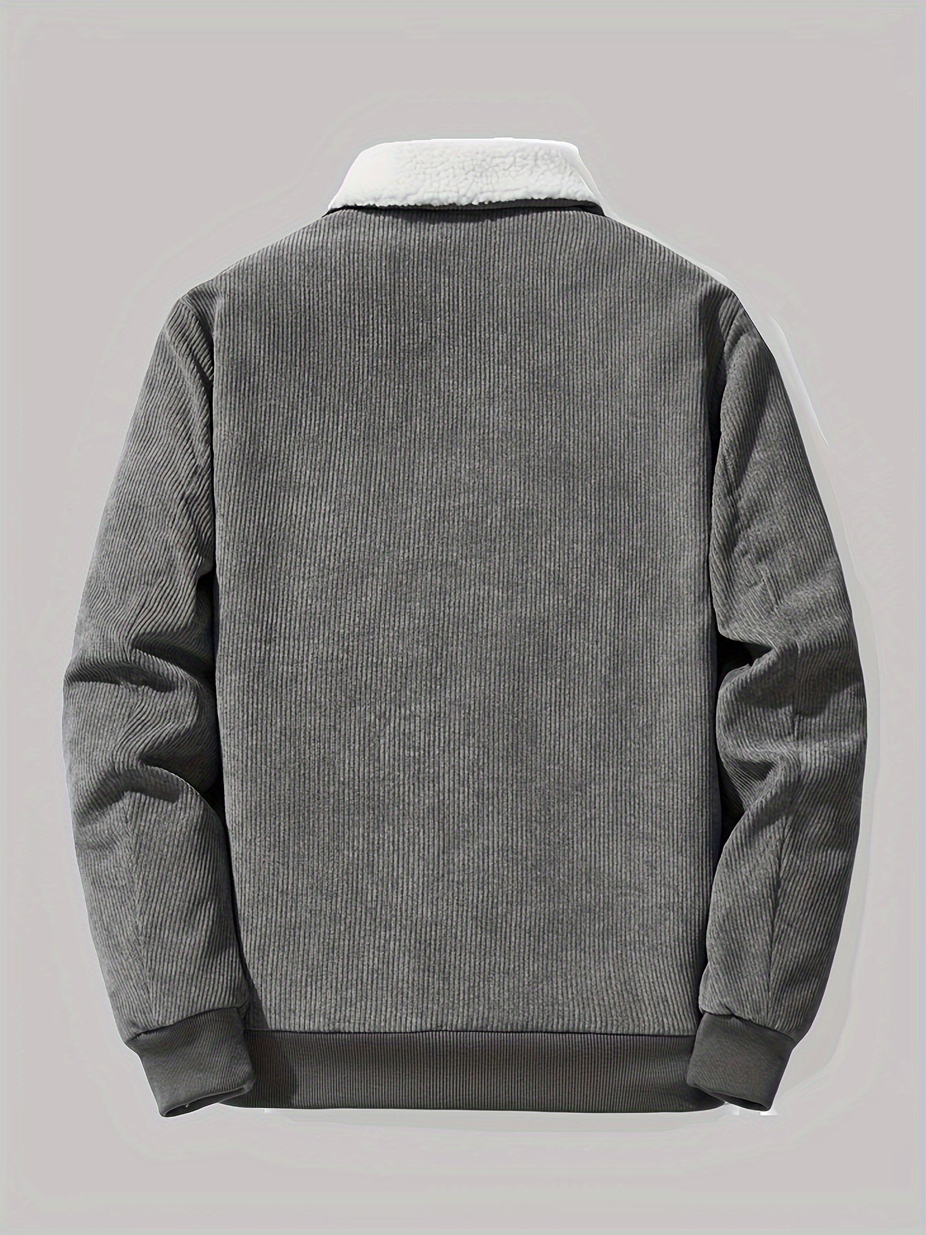 Warme Heren Winterjas met Reverskraag en Stijlvol Design