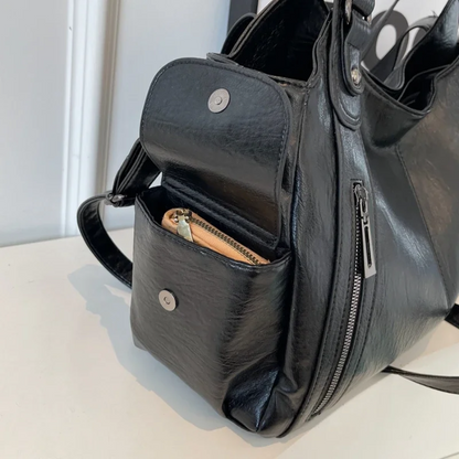 Schoudertas Reid Leren Shoulder Bag