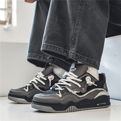 Heren Skateschoenen Met Veters en Antislipezool