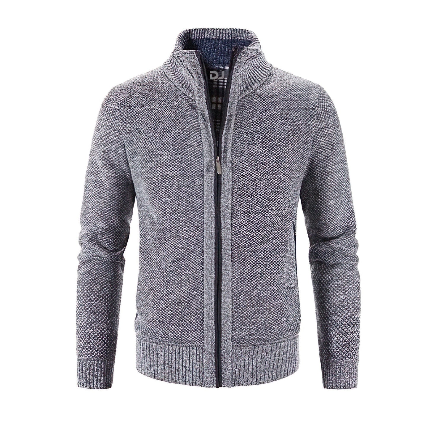 Heren Vest Grofgebreid Rits Vest Warm en Stijlvol - StudioMarella