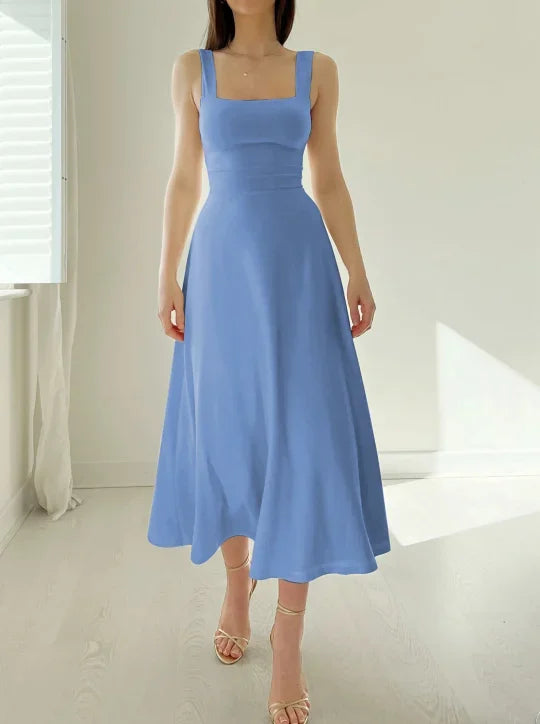 Midi Jurk Elegante Gabriella Stijl