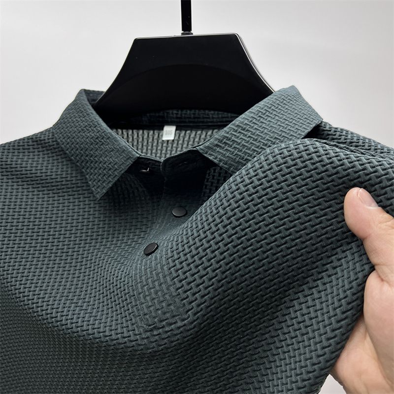 Heren Poloshirt Wit Zwart van Hoge Kwaliteit
