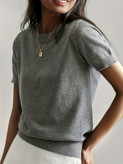 Dames T-Shirt Comfortabele Stijlvolle Top