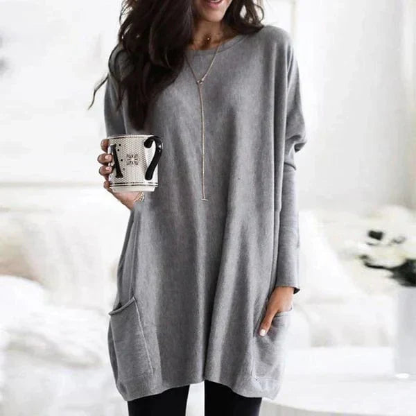 Damestrui Lange Mouwen Comfortabel Casual Model