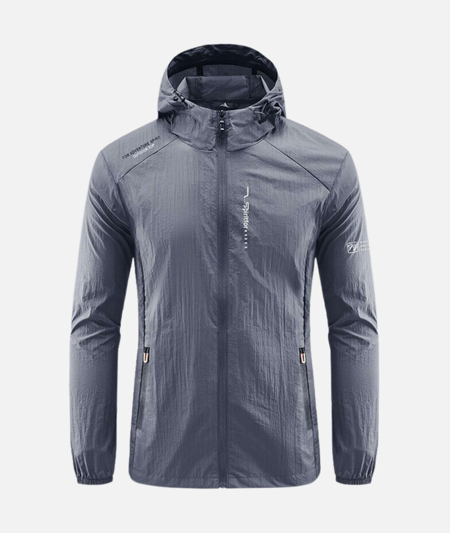 Lichte Herenjas met Capuchon - Waterdichte Zomerjas Polyester