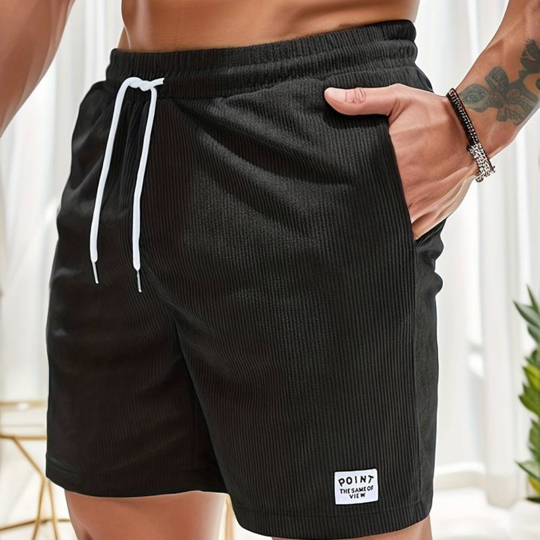 Herenshorts Casual van Katoen Lichte Zomerkleding