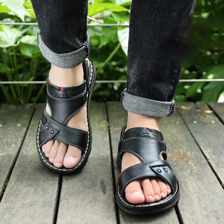 Mode Sandalen van Leer