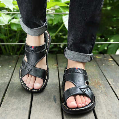 Mode Sandalen van Leer