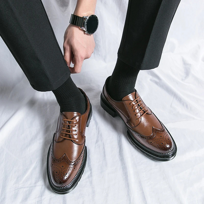 Heren Oxford Schoenen met Veters – Klassiek en Comfortabel voor Iedere Dag