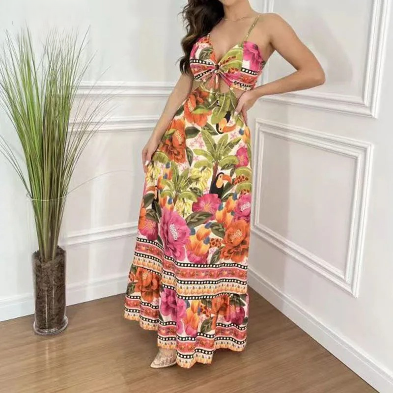 Lisly | Zomerjurk Tropisch Maxi Model