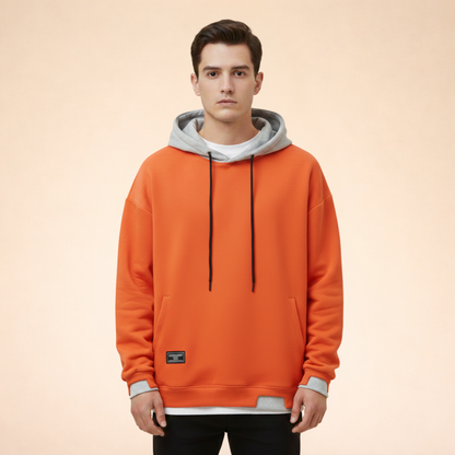 Hoodie Heren Klassiek Comfortabel Zacht