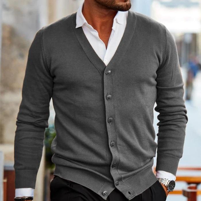 Heren Vest V-hals - Elegante Effense Stijl voor Dagelijks Dragen