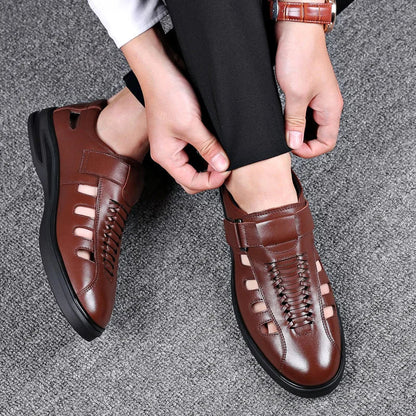 Rocco Sandalen Leren Elegante Zomer Sandalen voor Mannen