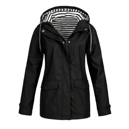 Regenjas voor Dames Trendy waterdicht