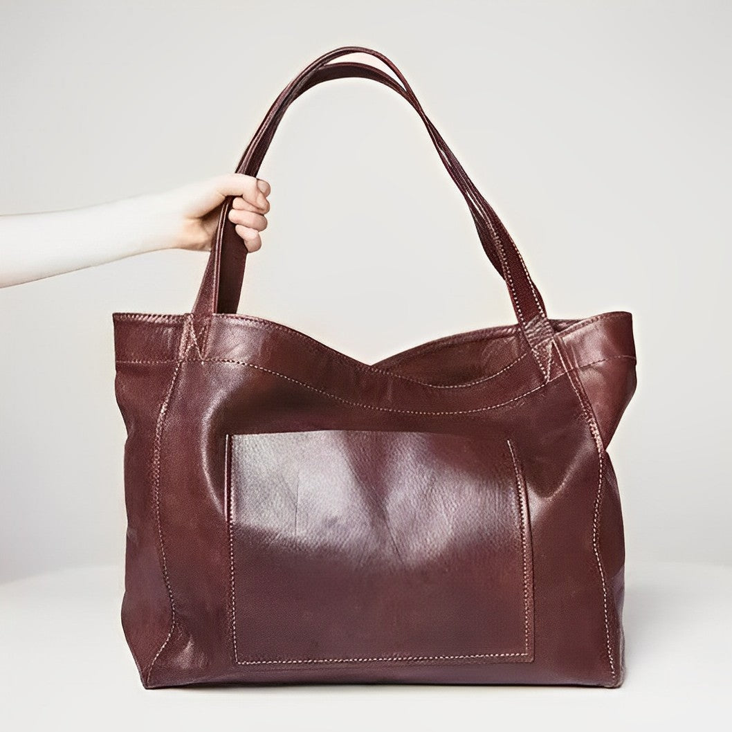 Leren Schouder tas Vintage Stijl