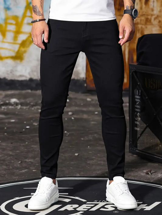 Heren Skinny Jeans van Stretch Denim Comfortabel en Stijlvol - StudioMarella