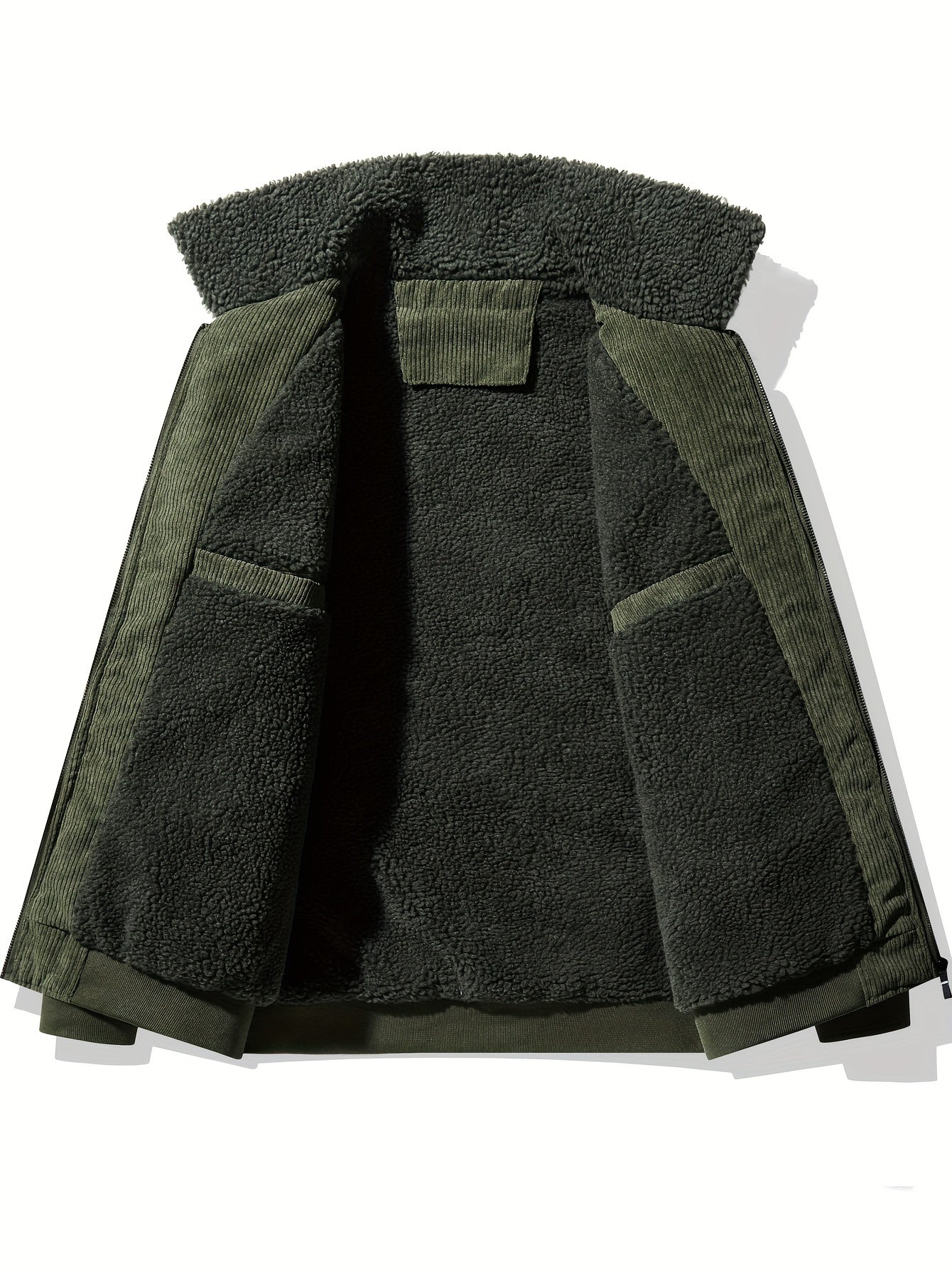 Warme Heren Winterjas met Reverskraag en Stijlvol Design