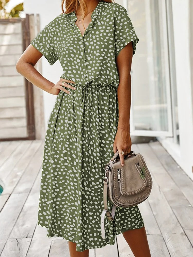 Midi Zomerjurk Luchtig en Comfortabel
