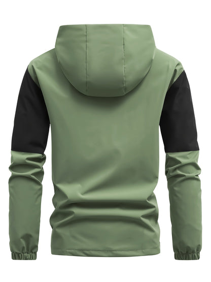 Softshell Jas Heren Winddicht Colour Block