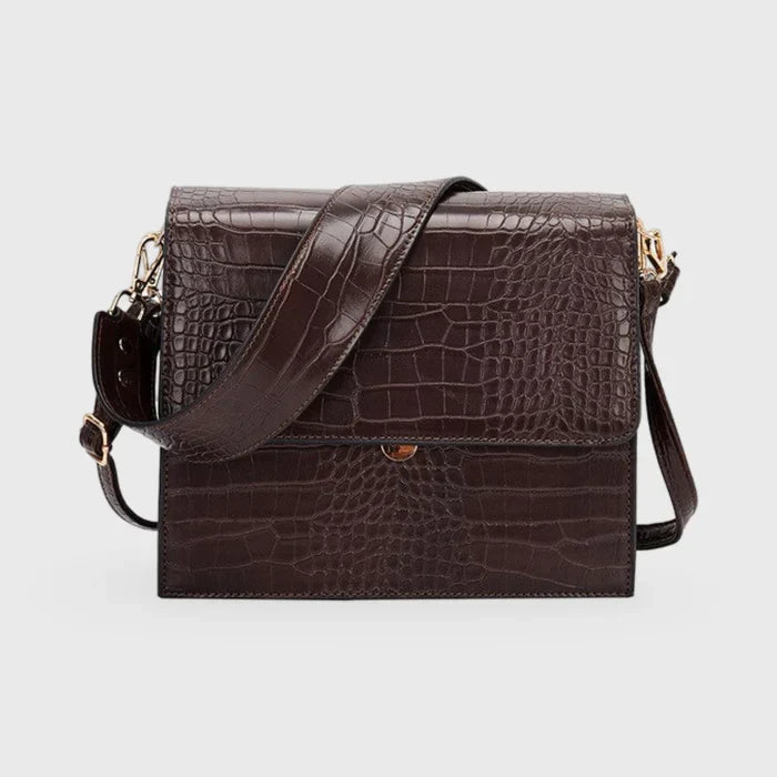 Schoudertas Crossbody Diek Maxi Croc Leer