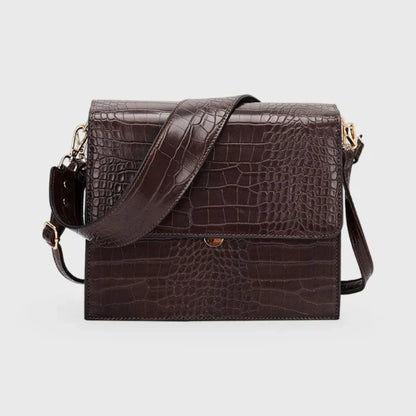 Schoudertas Crossbody Diek Maxi Croc Leer