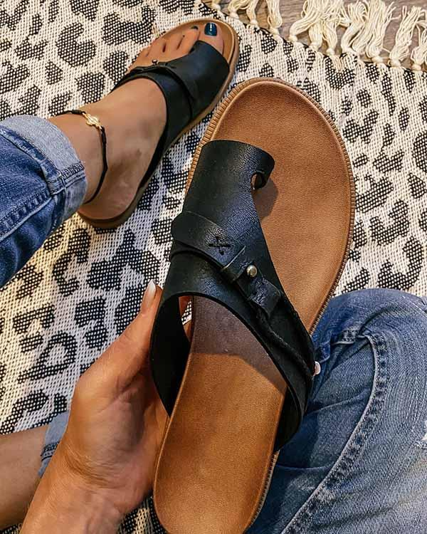 Comfortabele Sandalen voor Dames Oranje Ortopedisch