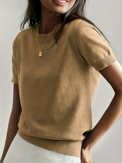 Dames T-Shirt Comfortabele Stijlvolle Top