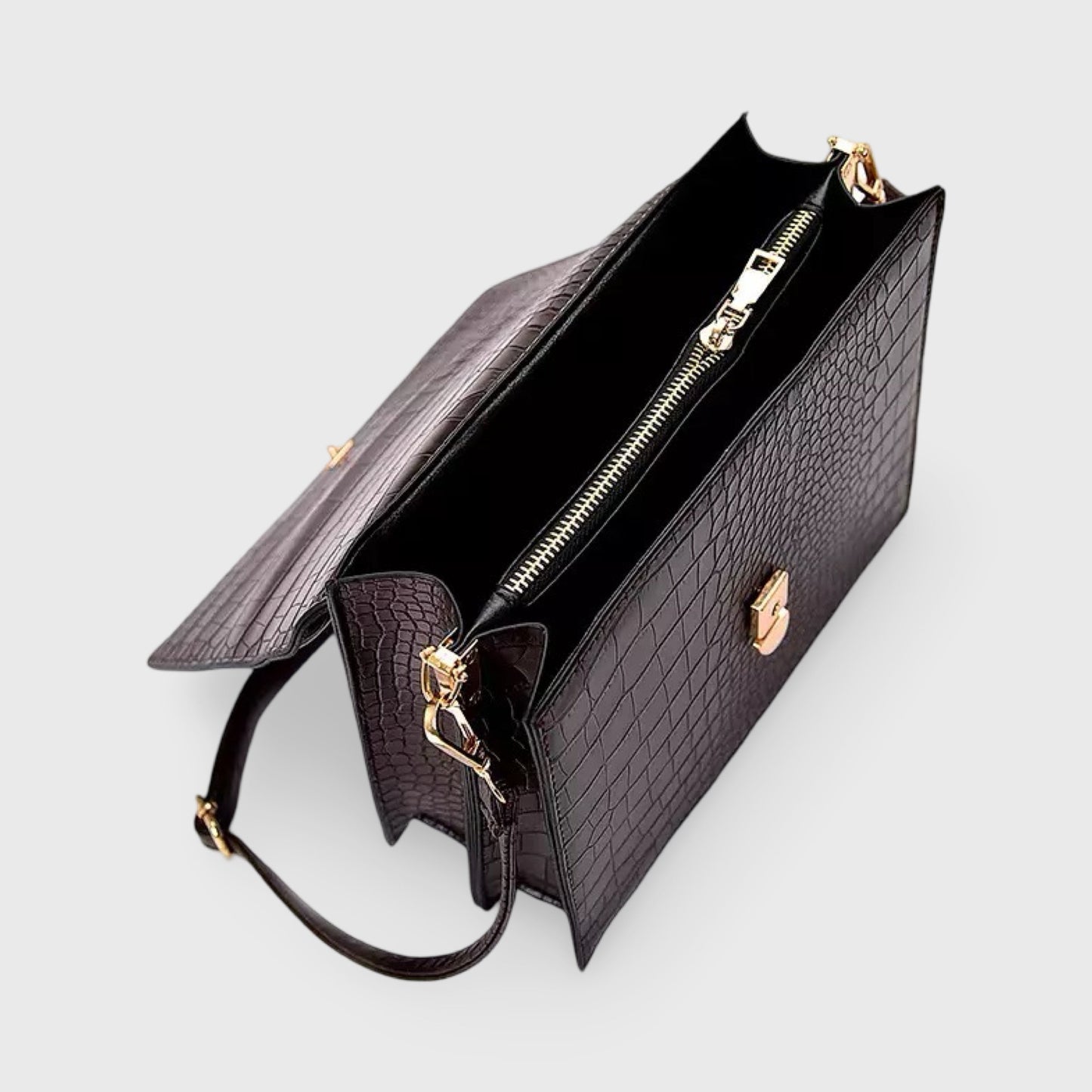Croc Schoudertas Crossbody Compact voor Dagelijks Gebruik