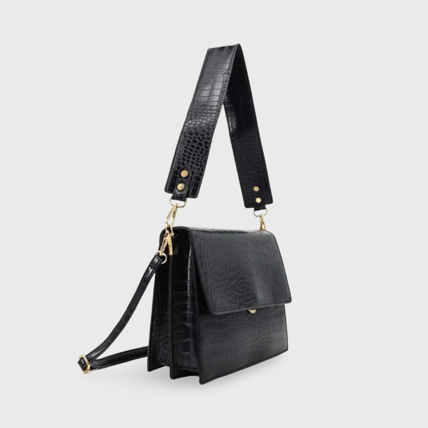 Schoudertas Crossbody Diek Maxi Croc Leer