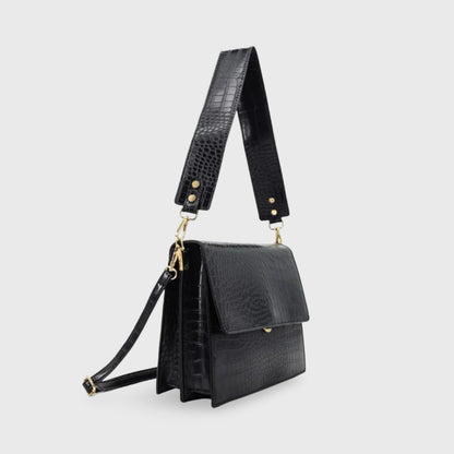 Schoudertas Crossbody Diek Maxi Croc Leer