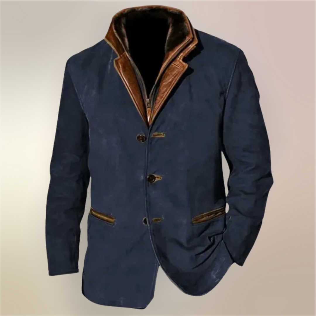 Vintage Leren Jas Benjamin